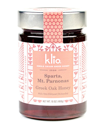 Greek Oak Honey - Sparta, Mt. Parnonas  16oz