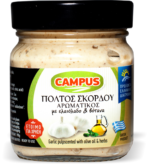 Aromatic Garlic Paste with Olive Oil and Herbs (6.3 oz)