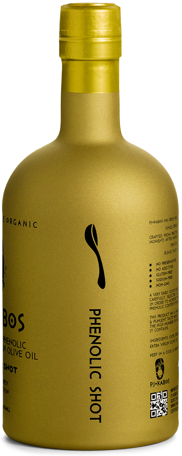 PJ Kabos Family Reserve - Organic EVOO - Phenolic Shot - 500ml