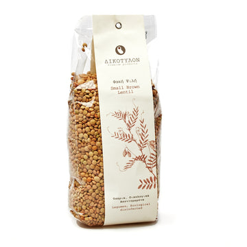 Small Brown Lentils from Thessaly (17.6 oz)