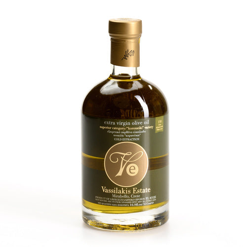 Vassilakis Estate Extra Virgin Olive Oil - Mirabello, Crete (500 ml)