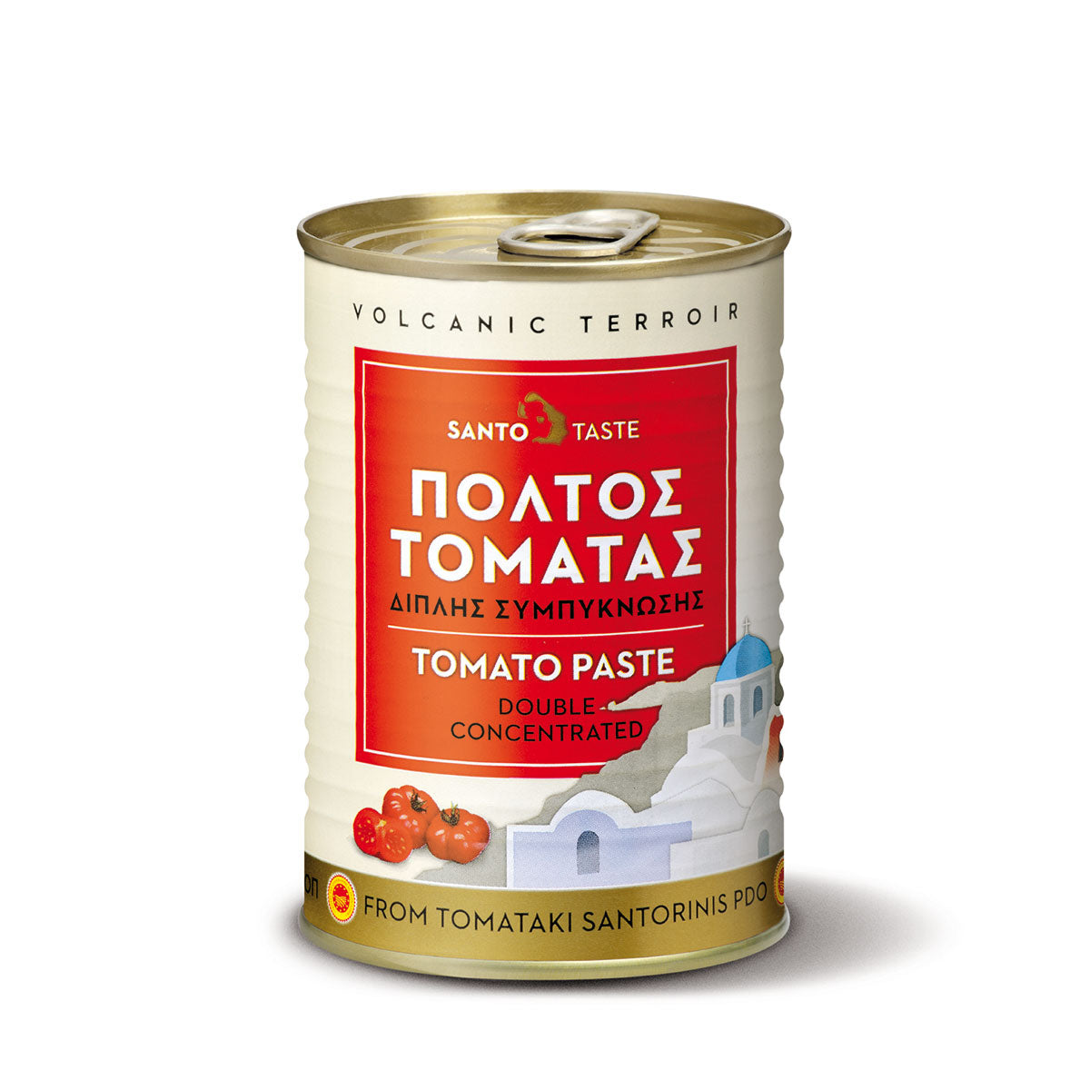 Double Concentrate Tomato Paste from Santorini (volcanic soils